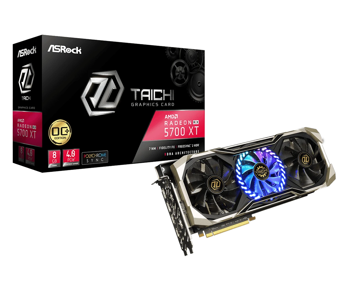 ASRock AMD Radeon RX 5700 XT Taichi X 8G OC+